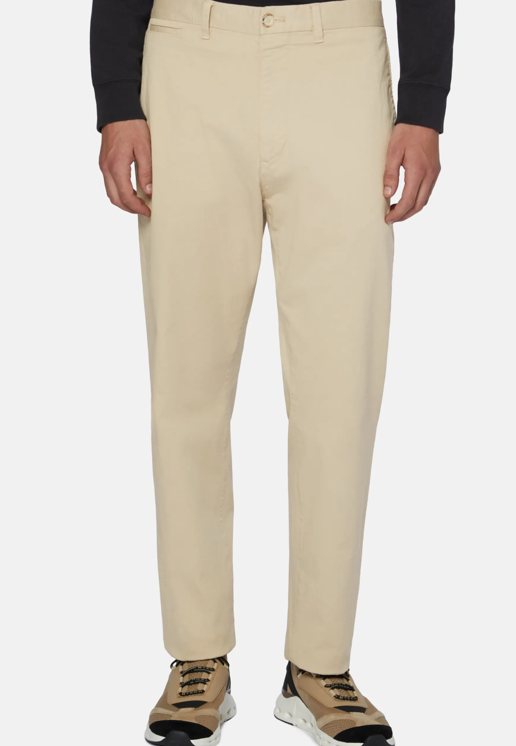 Stretch Cotton Pants|Boggi Milano Discount