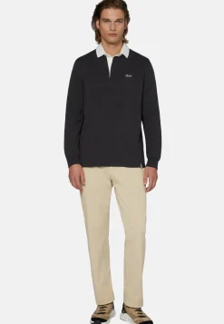 Stretch Cotton Pants|Boggi Milano Discount