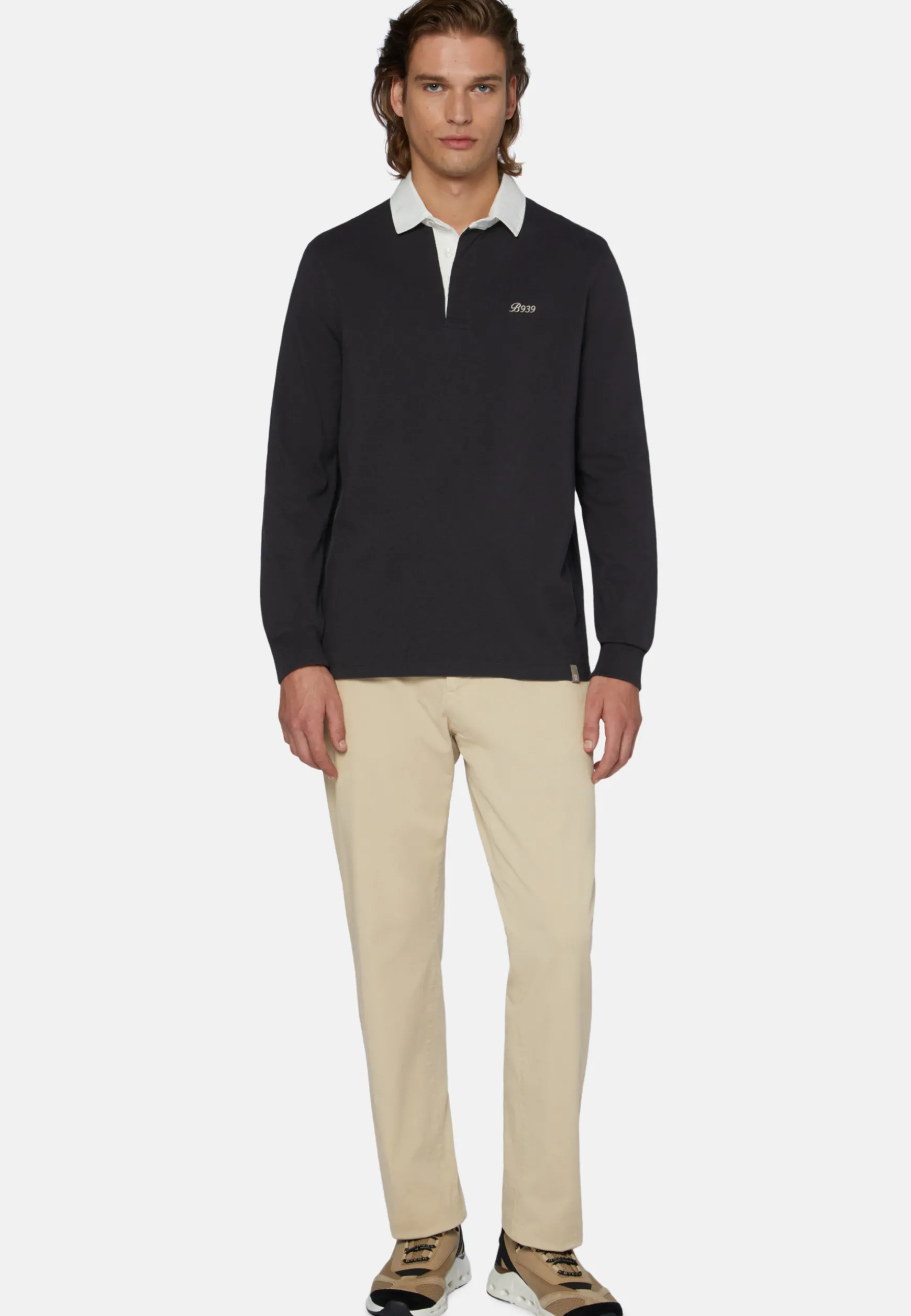 Stretch Cotton Pants|Boggi Milano Discount
