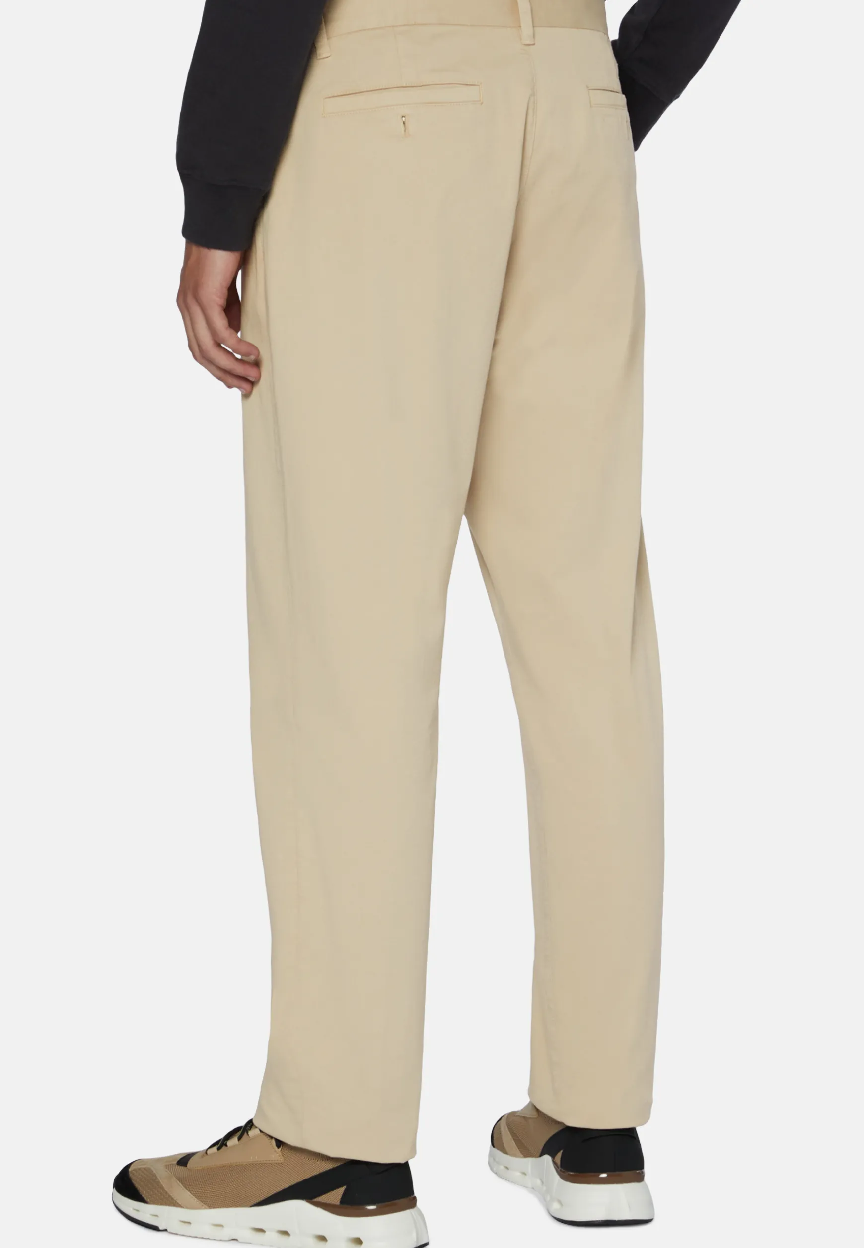 Stretch Cotton Pants|Boggi Milano Discount