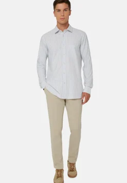 Stretch Cotton Pants|Boggi Milano Fashion
