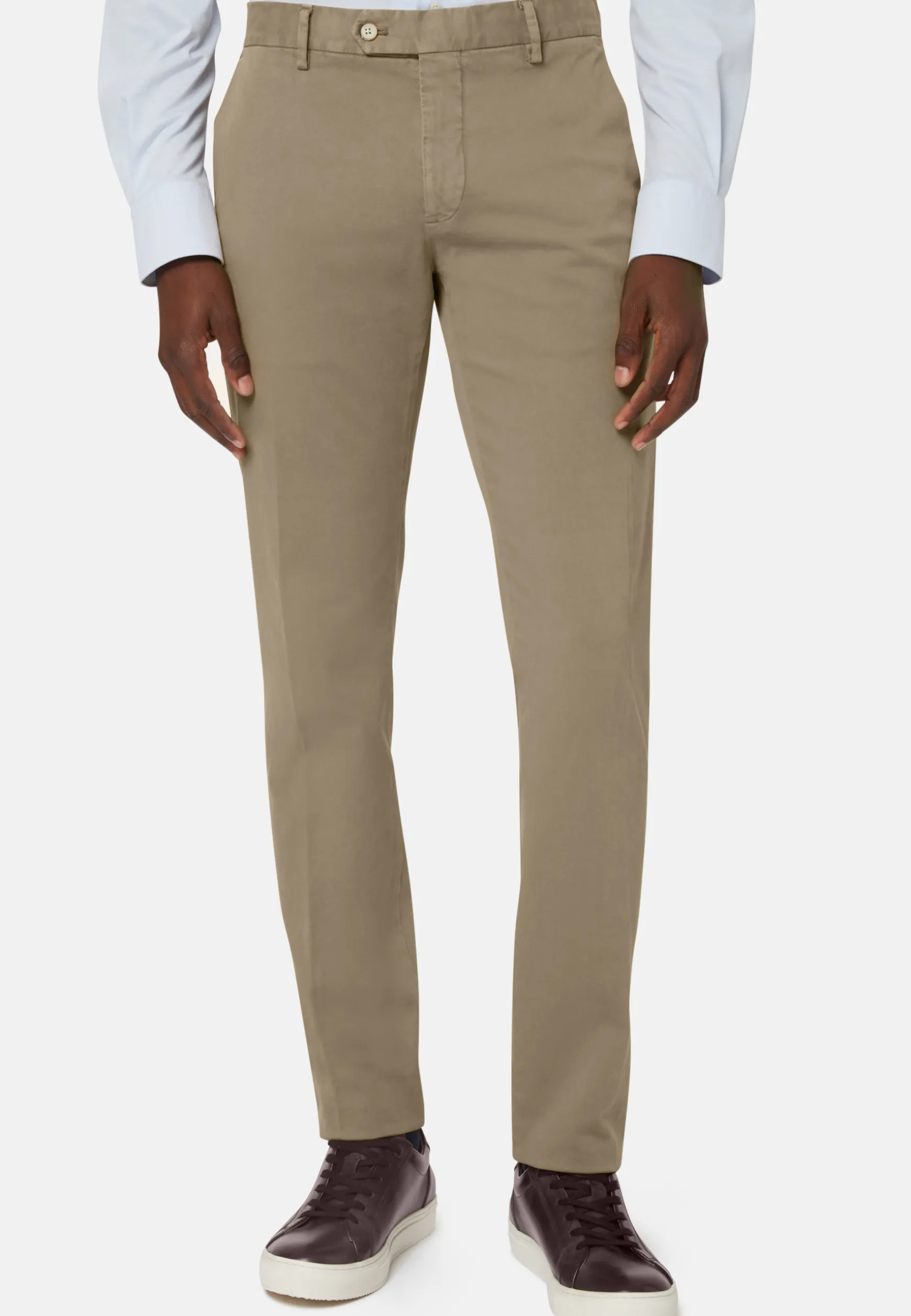 Stretch Cotton Pants|Boggi Milano Best Sale