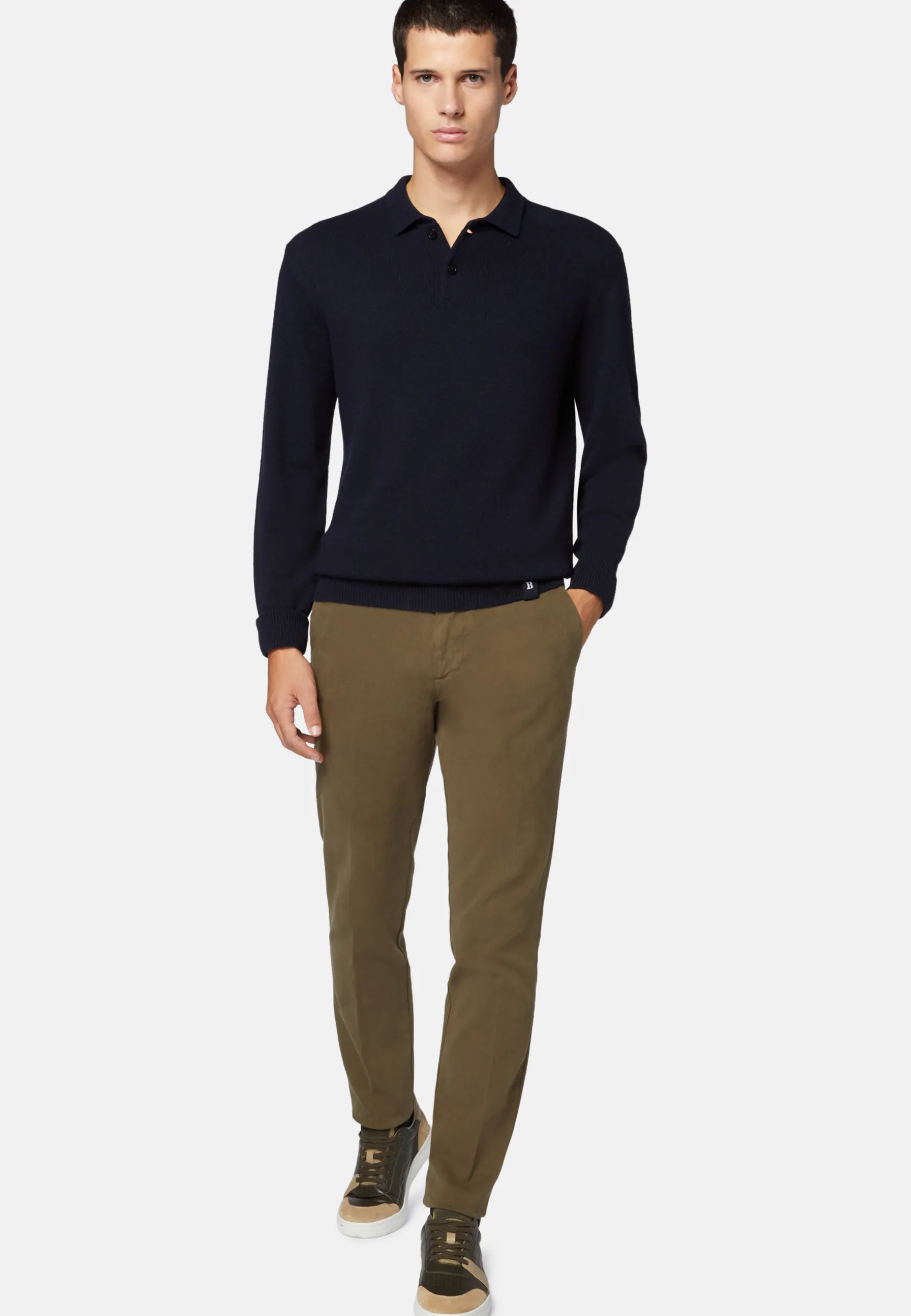 Stretch Cotton Pants|Boggi Milano Cheap