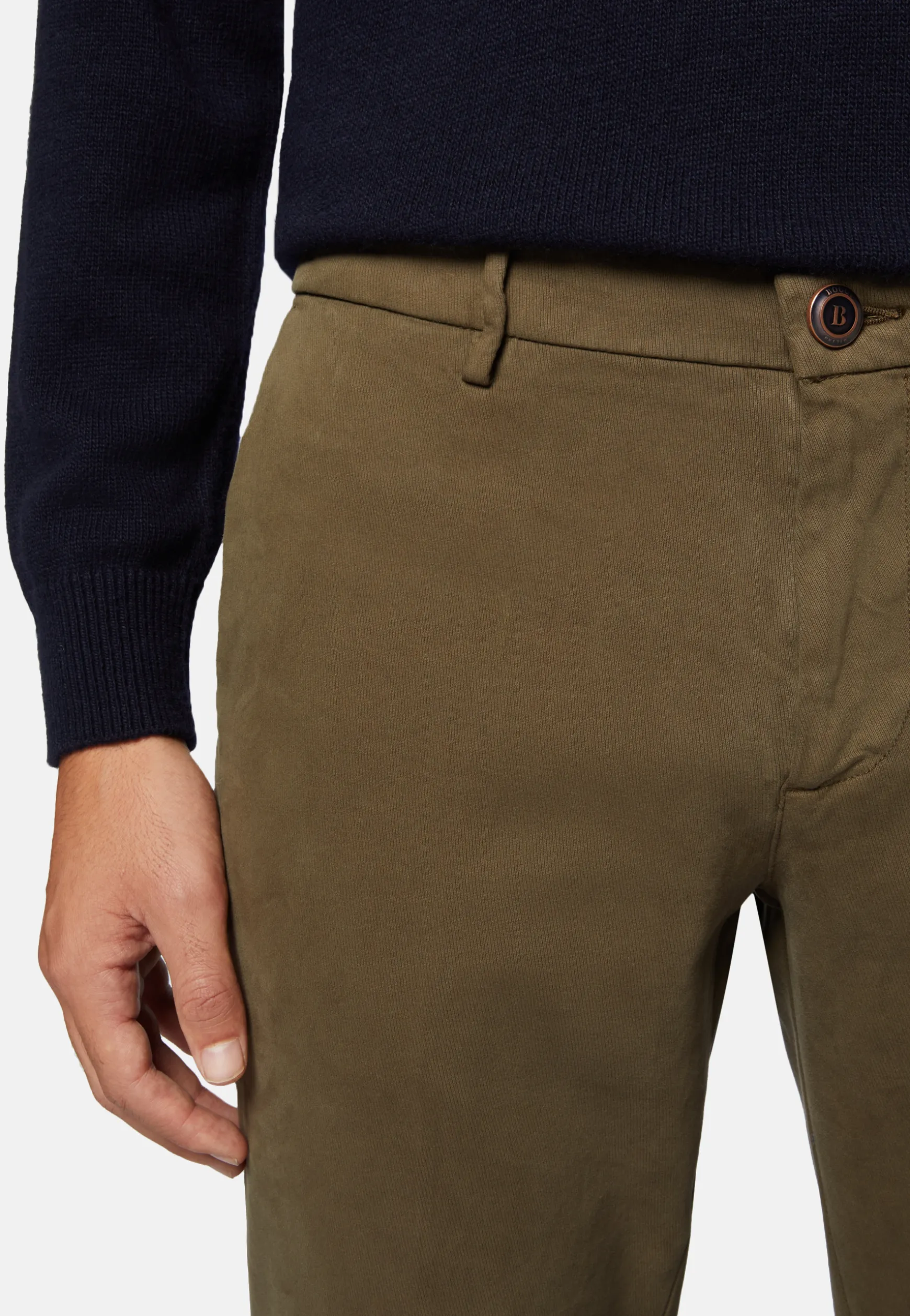 Stretch Cotton Pants|Boggi Milano Cheap