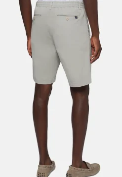 Stretch Cotton Summer Bermuda Shorts|Boggi Milano Outlet