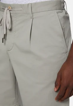 Stretch Cotton Summer Bermuda Shorts|Boggi Milano Outlet
