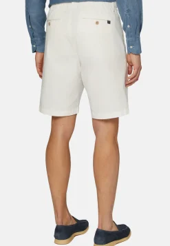 Stretch Cotton Summer Bermuda Shorts|Boggi Milano Cheap