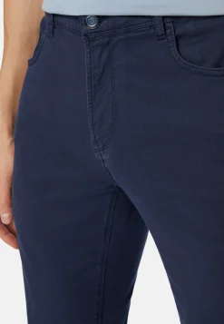 Stretch Cotton/Tencel Jeans|Boggi Milano Outlet