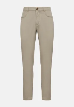 Stretch Cotton/Tencel Jeans|Boggi Milano Cheap