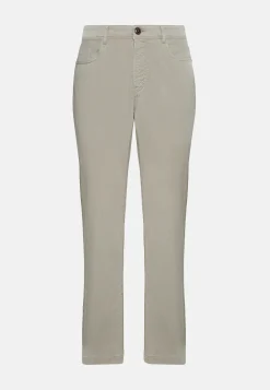 Stretch Cotton/Tencel Jeans|Boggi Milano Cheap