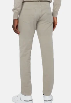 Stretch Cotton/Tencel Jeans|Boggi Milano Cheap