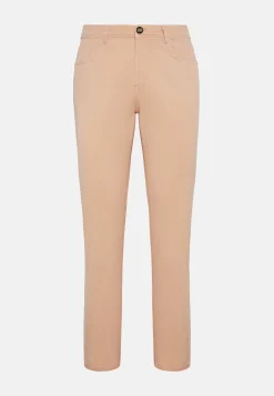 Stretch Cotton/Tencel Jeans|Boggi Milano Flash Sale
