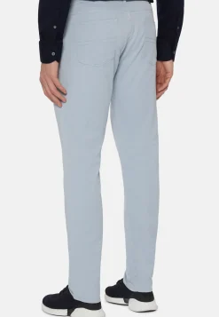 Stretch Cotton/Tencel Jeans|Boggi Milano Flash Sale