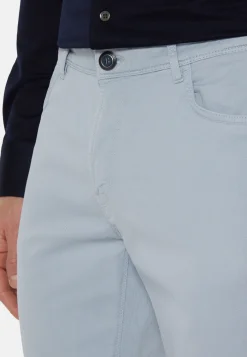Stretch Cotton/Tencel Jeans|Boggi Milano Flash Sale