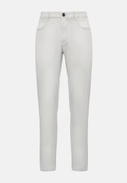 Stretch Cotton/Tencel Jeans|Boggi Milano Fashion