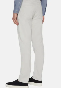 Stretch Cotton/Tencel Jeans|Boggi Milano Fashion