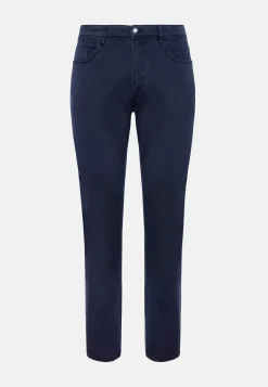 Stretch Cotton/Tencel Jeans|Boggi Milano New