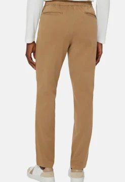 Stretch Cotton/Tencel Pants|Boggi Milano Shop