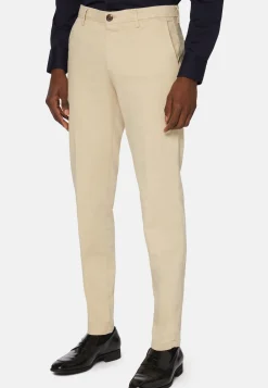 Stretch Cotton/Tencel Pants|Boggi Milano Cheap