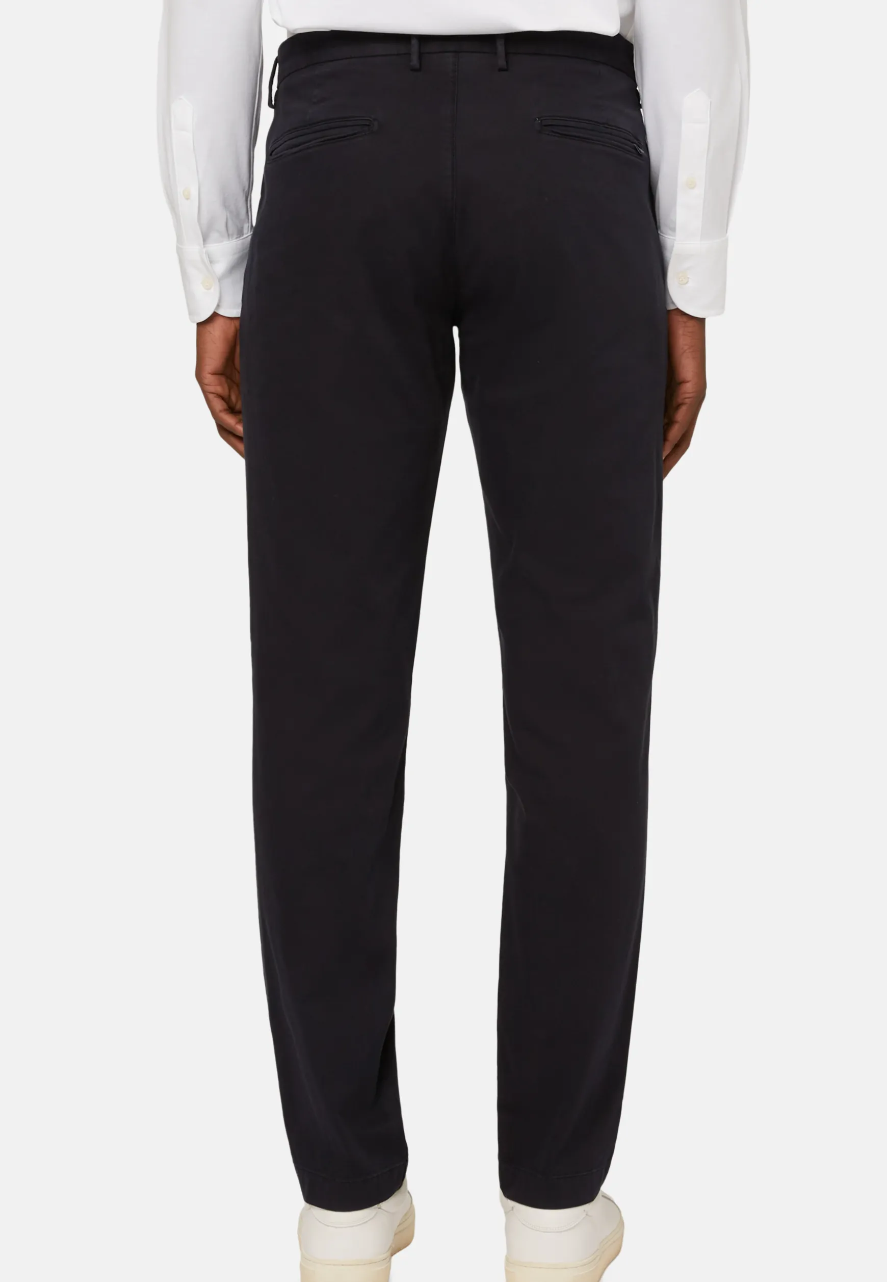 Stretch Cotton/Tencel Pants|Boggi Milano Flash Sale
