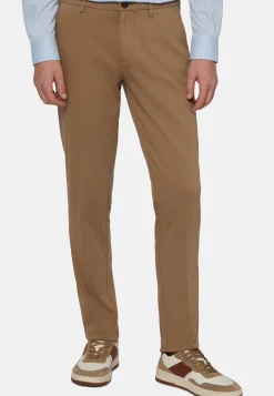 Stretch Cotton/Tencel Pants|Boggi Milano Store