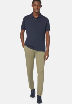 Stretch Cotton/Tencel Pants|Boggi Milano Cheap