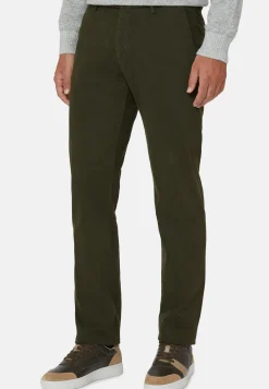 Stretch Cotton/Tencel Pants|Boggi Milano Cheap