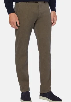 Stretch Cotton/Tencel Pants|Boggi Milano Outlet