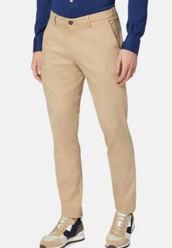 Stretch Cotton/Tencel Pants|Boggi Milano Best