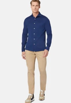 Stretch Cotton/Tencel Pants|Boggi Milano Best