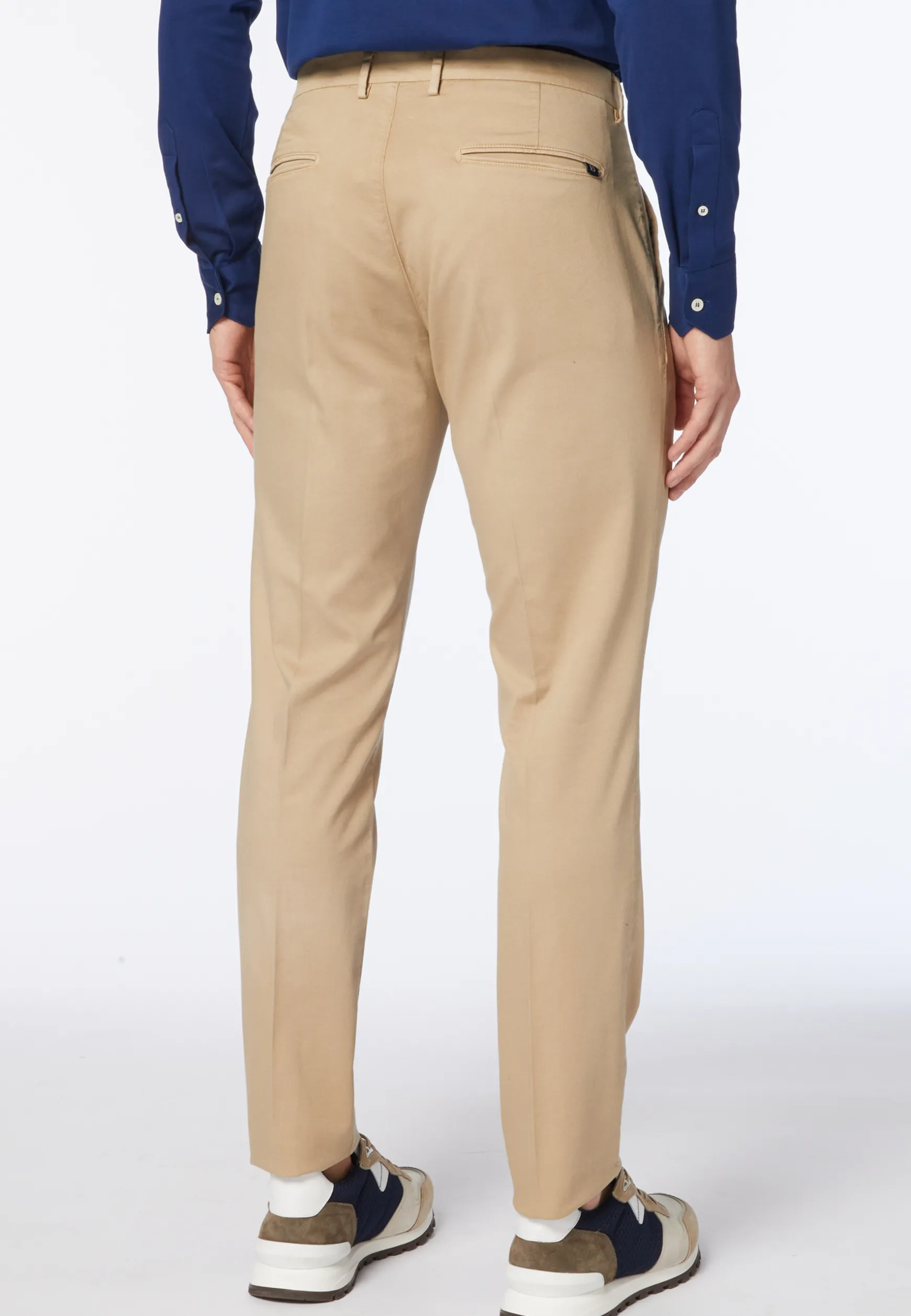Stretch Cotton/Tencel Pants|Boggi Milano Best