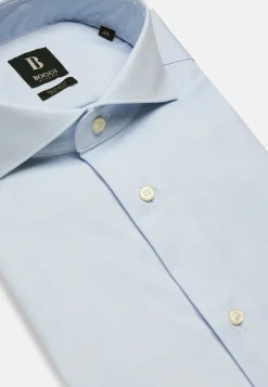 Stretch P.Point Napoli Collar Shirt Regular Fit|Boggi Milano Outlet