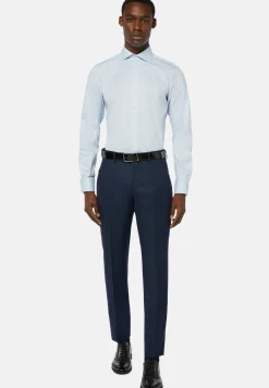 Stretch P.Point Windsor Collar Shirt Reg Fit Long|Boggi Milano Cheap
