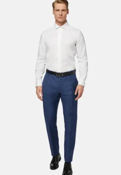 Stretch P.Point Windsor Collar Shirt Regular Fit|Boggi Milano Cheap