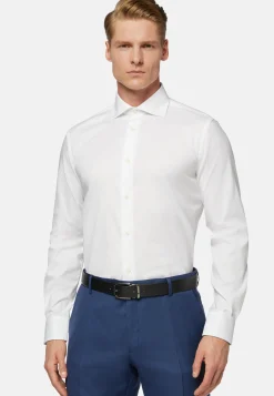 Stretch P.Point Windsor Collar Shirt Regular Fit|Boggi Milano Cheap