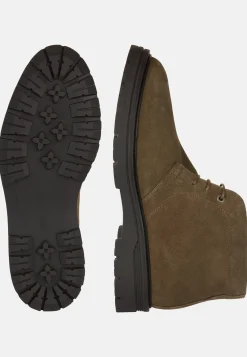 Suede Leather Ankle Boots|Boggi Milano Hot