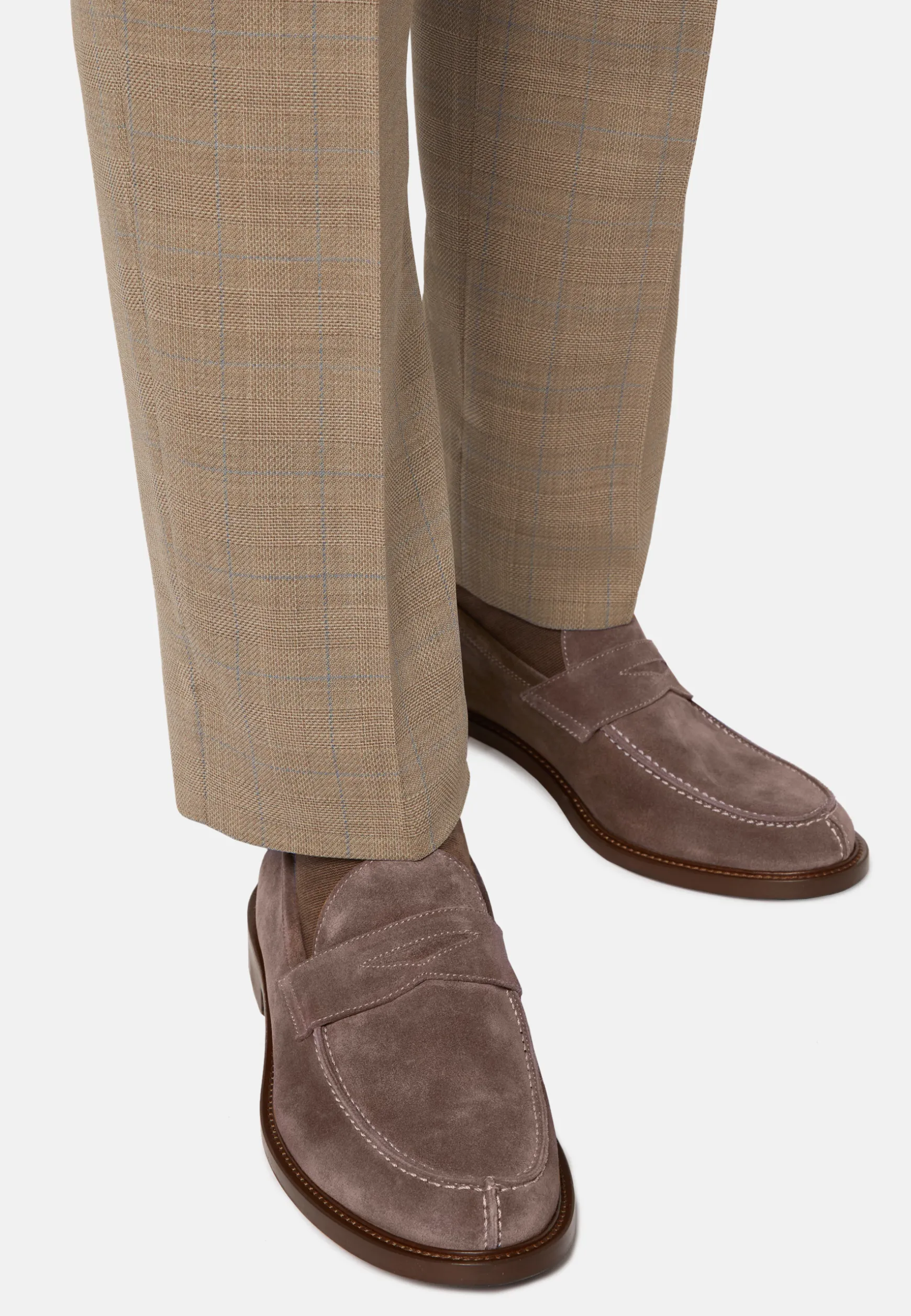 Suede Leather Loafers|Boggi Milano Hot