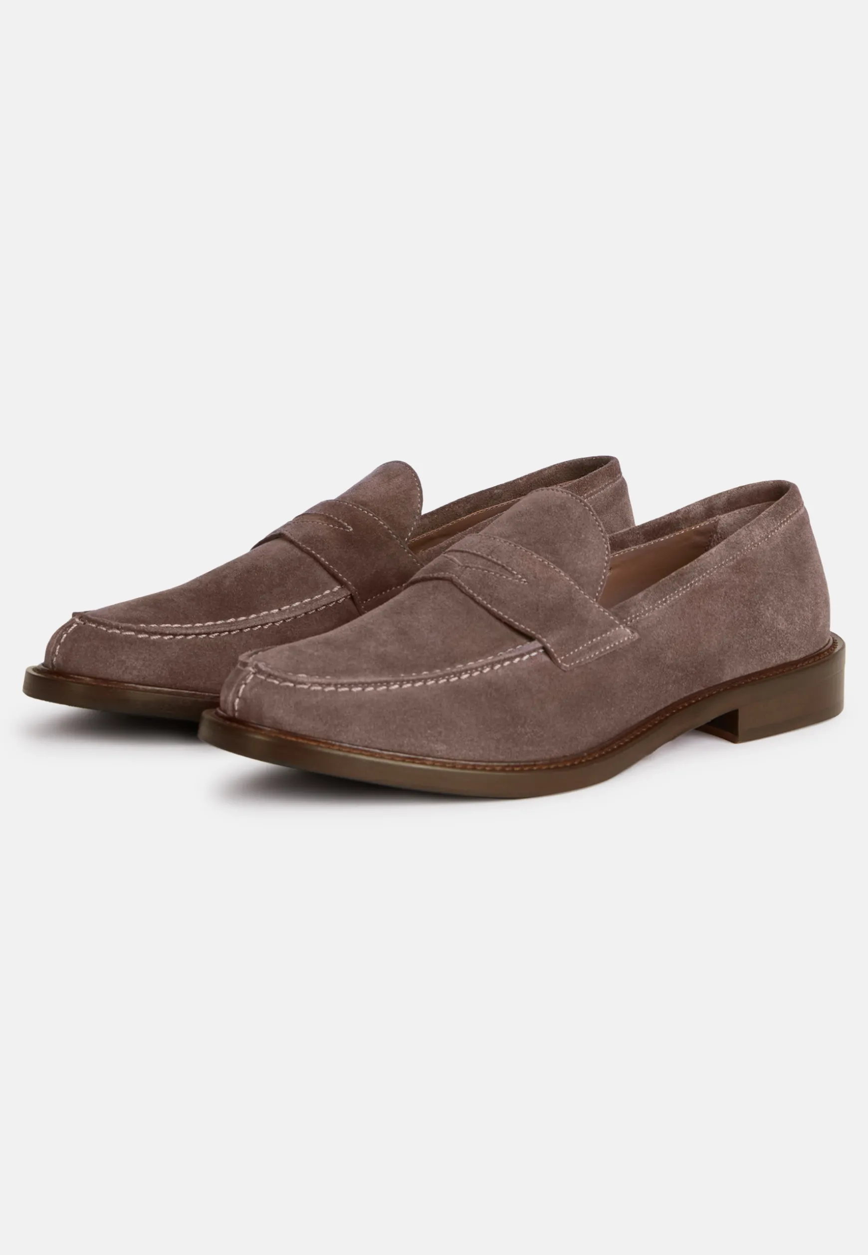 Suede Leather Loafers|Boggi Milano Hot