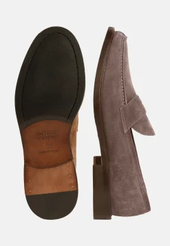 Suede Leather Loafers|Boggi Milano Hot