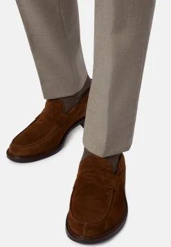 Suede Leather Loafers|Boggi Milano Cheap