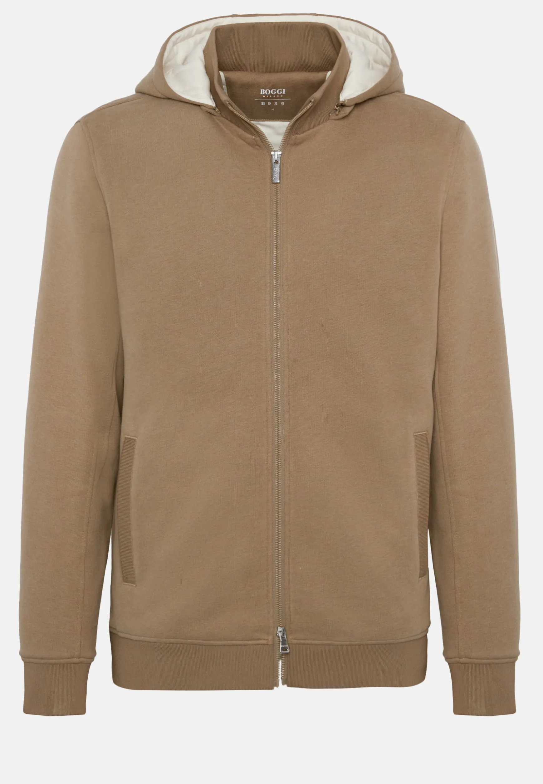 Tencel Cotton Hooded Sweatshirt|Boggi Milano Outlet
