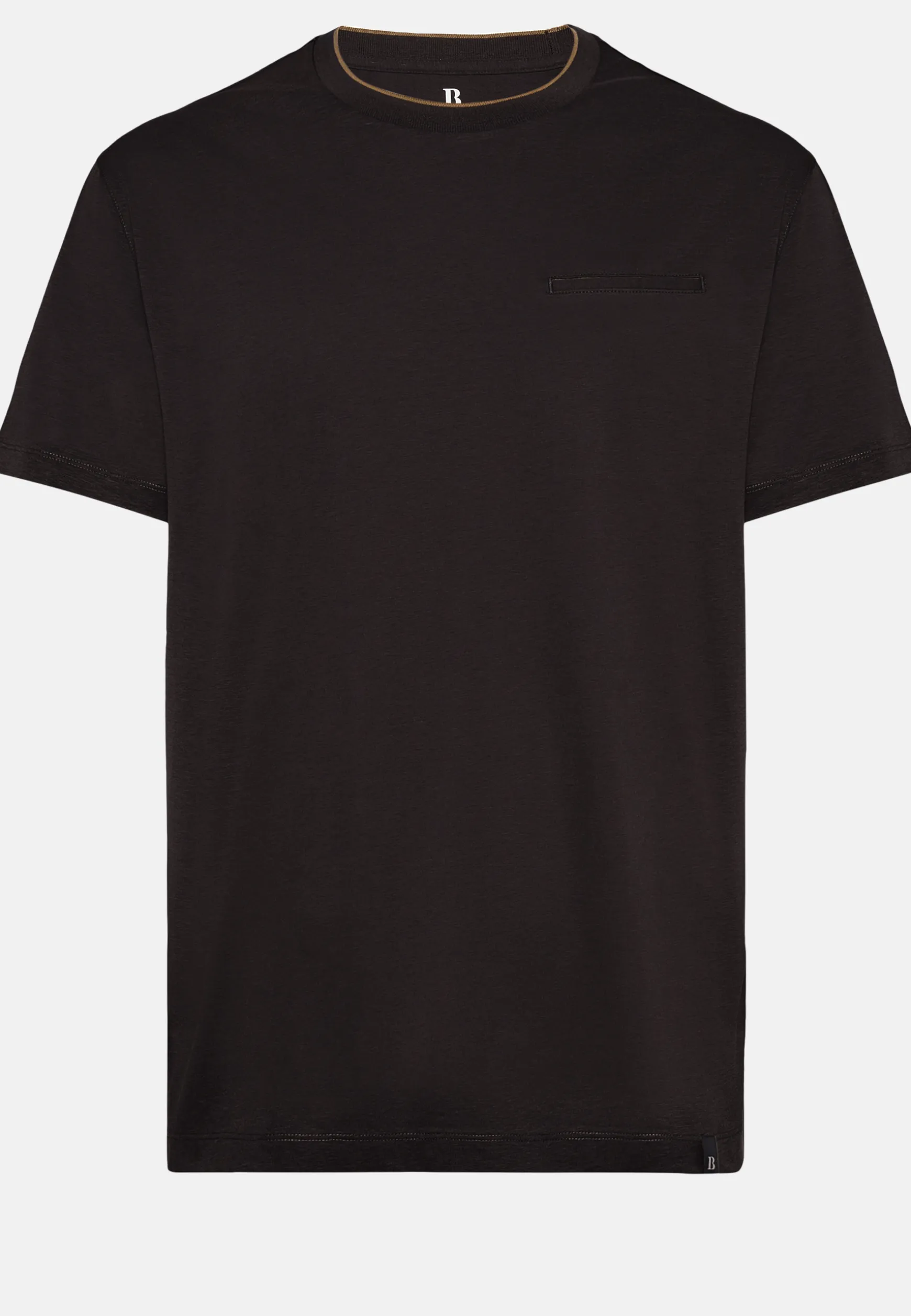T-Shirt in Cotton and Tencel Jersey|Boggi Milano Best