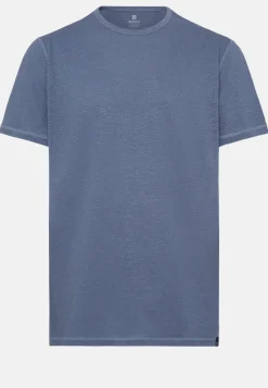 T-Shirt in Stretch Linen Jersey|Boggi Milano Cheap