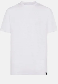 T-Shirt in Stretch Linen Jersey|Boggi Milano Clearance