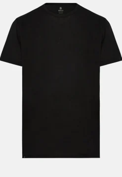 T-Shirt in Stretch Linen Jersey|Boggi Milano Cheap