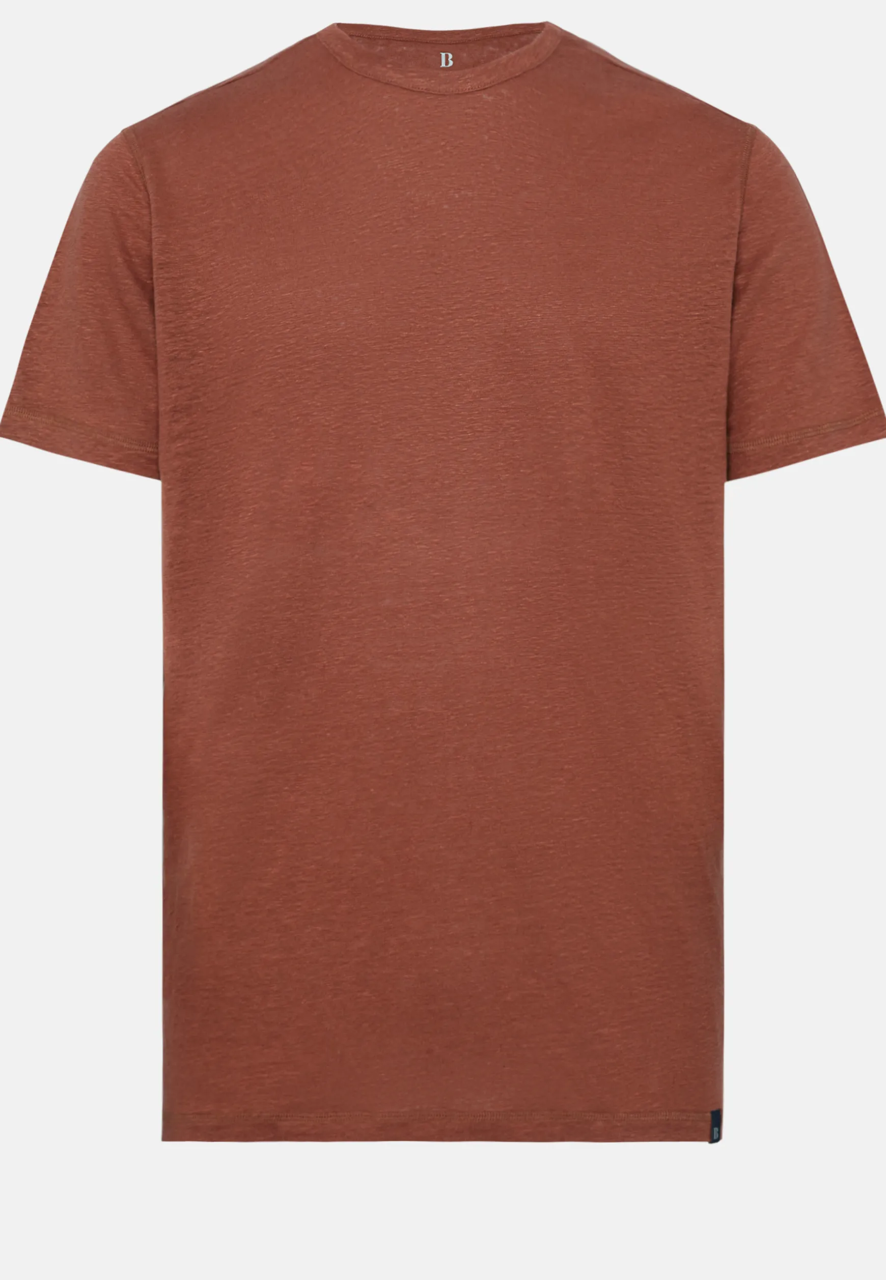 T-Shirt in Stretch Linen Jersey|Boggi Milano Best