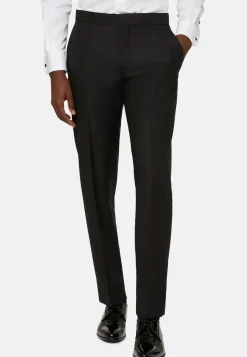 Tuxedo Pants in Wool|Boggi Milano Online
