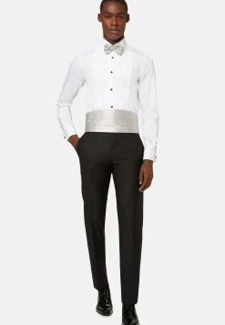 Tuxedo Pants in Wool|Boggi Milano Online