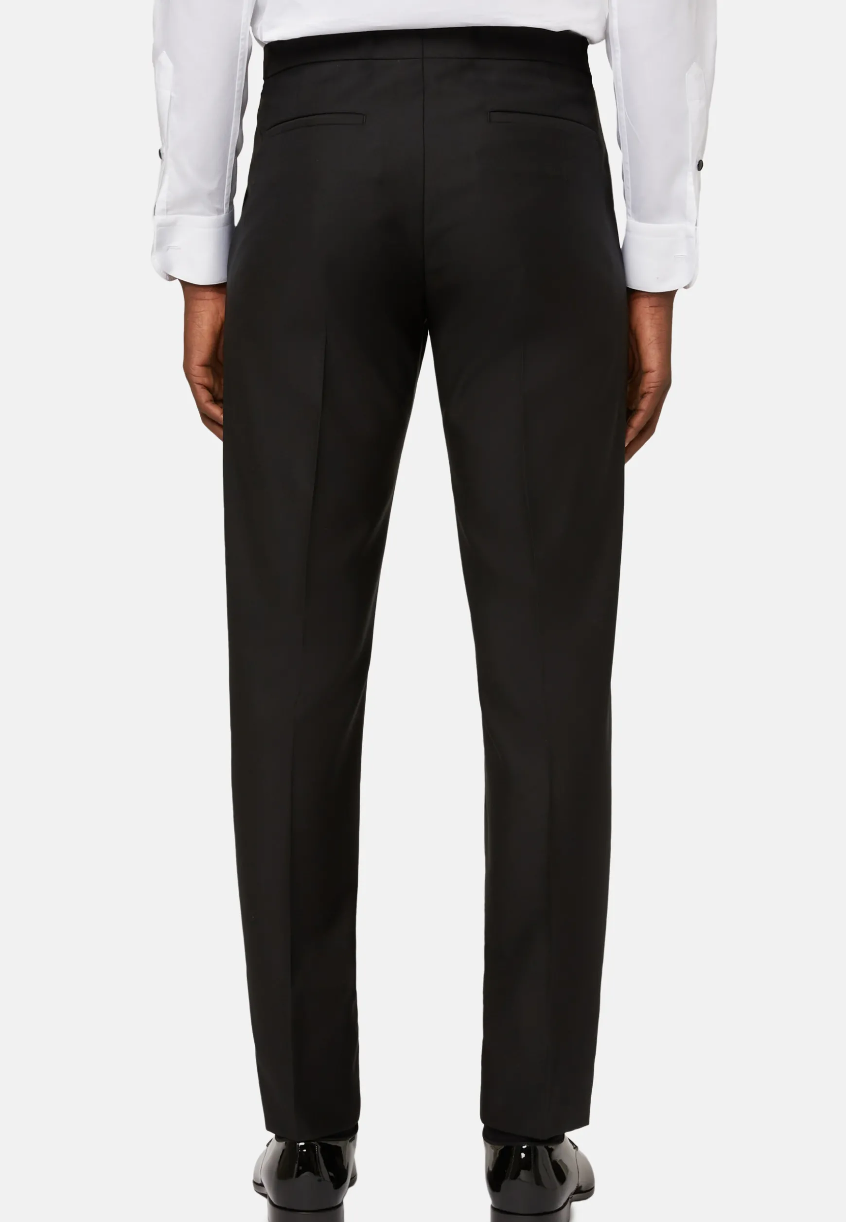 Tuxedo Pants in Wool|Boggi Milano Online