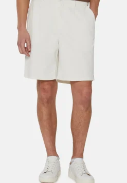 Ultra Light Cotton Velour Bermuda Shorts|Boggi Milano Sale